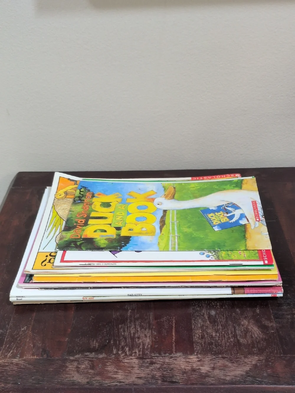 Scholastic Vintage Children's Lot of 13 Fiction Picture Books Misc. Authors